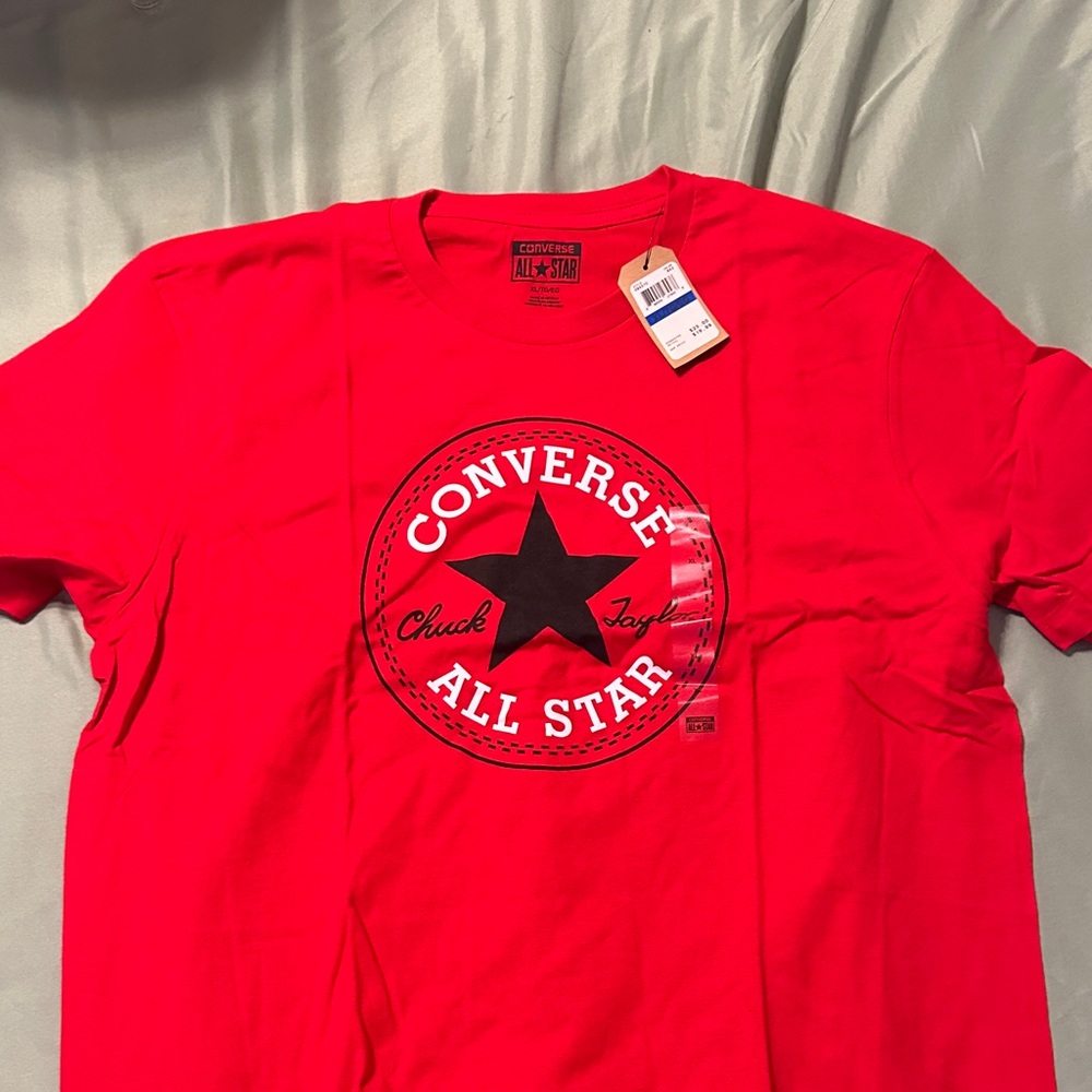 Converse All Star Red Men's Tee